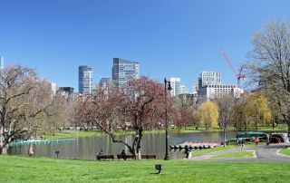 Imagen panorámica de Boston