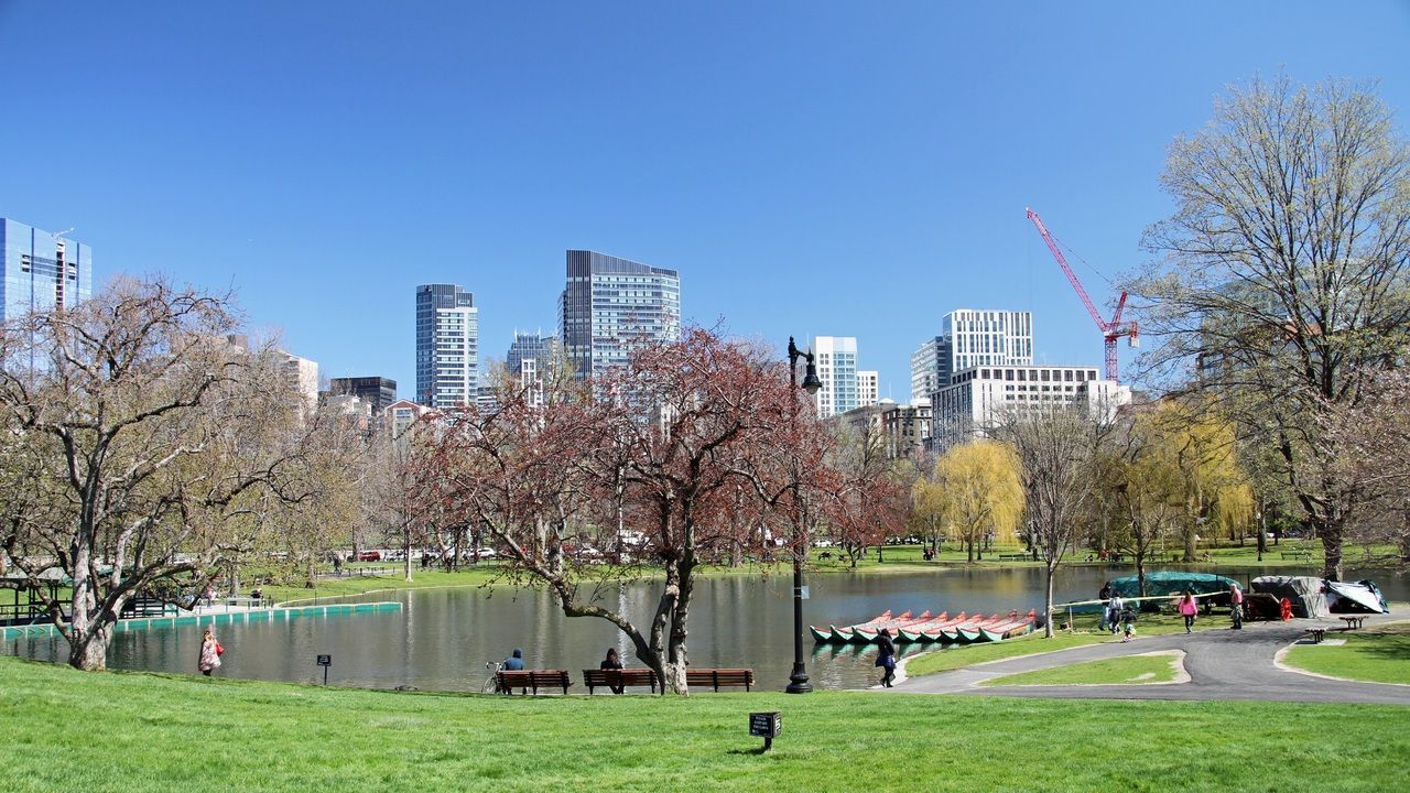 Imagen panorámica de Boston