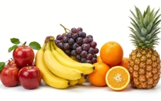 Imagen con frutas variadas