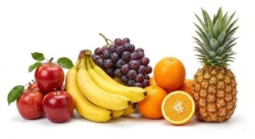 Imagen con frutas variadas